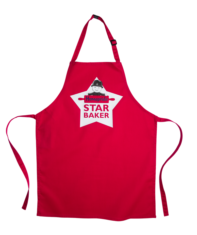 Hot pink Star Baker child’s apron 7-10 years