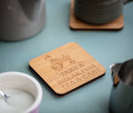 Fred Bamboo coasters