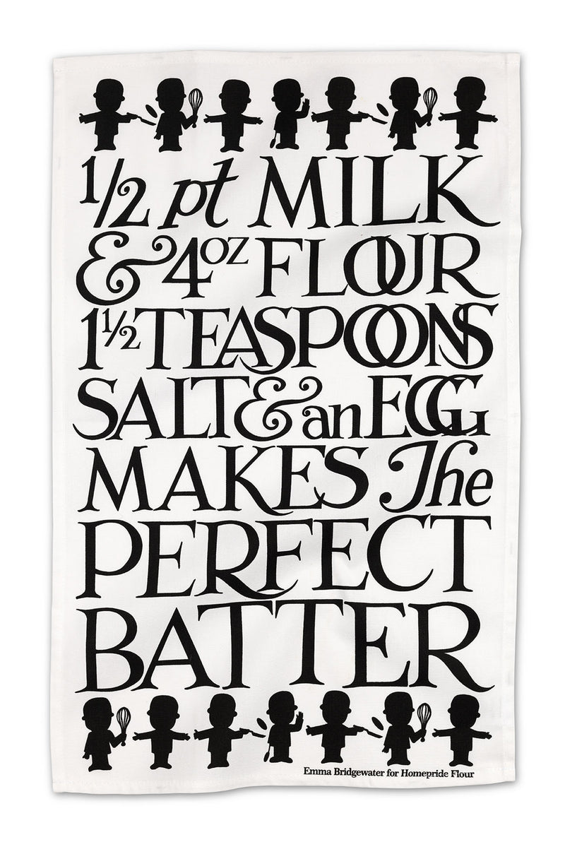 Fred Black Toast tea towel by Emma Bridgewater