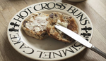 Fred Hot Cross Bun plate by Emma Bridgewater