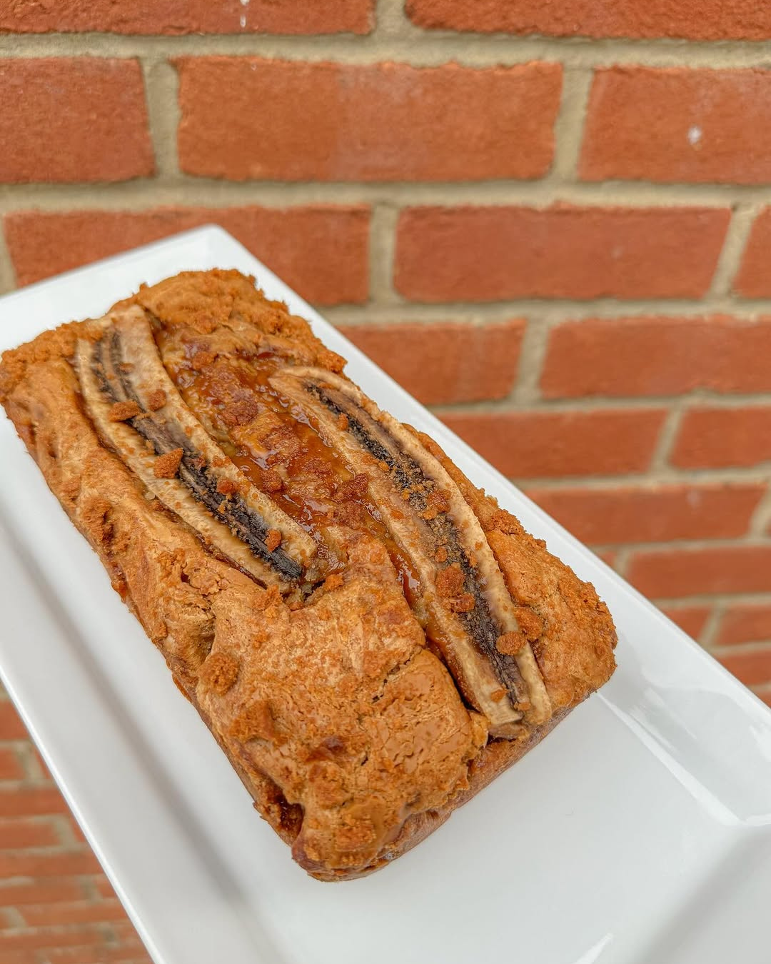 Biscoff Banana Bread