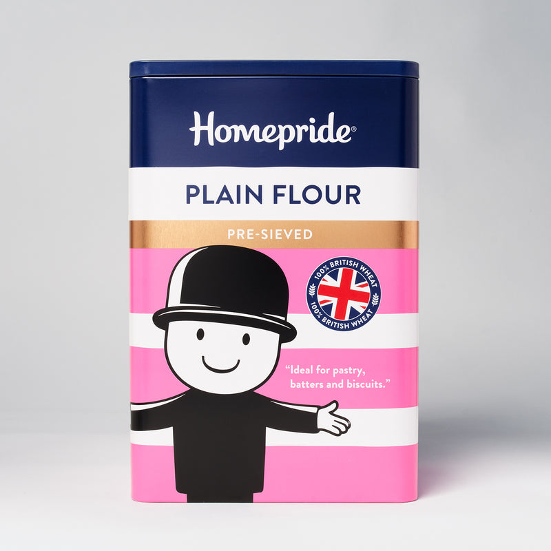 Plain Flour Storage Tin