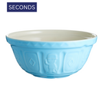 Slightly imperfect Fred blue ceramic mixing bowl by Mason Cash (No Tokens)